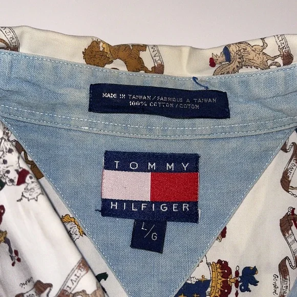 Vintage Tommy Hilfiger Button Up - Picture 3 of 5